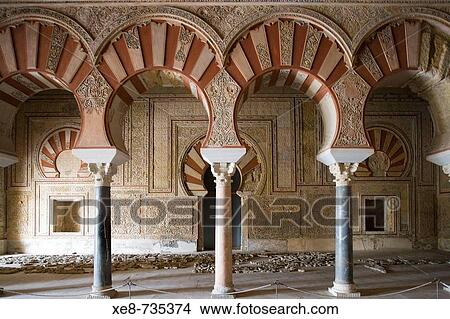 Ambassadors? Hall of palace built by caliph Abd al-Rahman III, ruins of Medina Azahara. Cordoba province, Andalucia, Spain Cordoba province, Andalucia, Spain View Large Photo Image Picture - Ambassadors? Hall of palace built by caliph Abd al-Rahman III, ruins of Medina Azahara. Cordoba province, Andalucia, Spain Cordoba province, Andalucia, Spain. Fotosearch