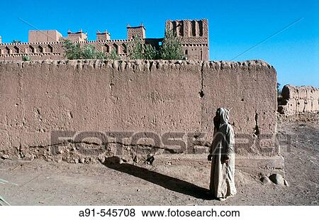 Amerhidil ksar, adobe fortress. South, Ouarzazate region, Morocco View Large Photo Image Stock Photo - Amerhidil ksar, adobe fortress. South, Ouarzazate region, Morocco. Fotosearch