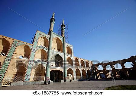 Stock Photography - Amir Chakhmaq complex, Yazd, Iran. Fotosearch