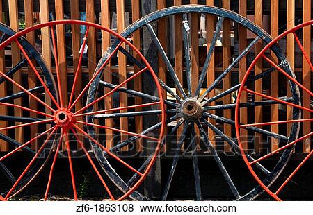 Amish group of wagon wheels in Intercourse Pennsylvania in Lancaster area of Amish country View Large Photo Image Stock Photo - Amish group of wagon wheels in Intercourse Pennsylvania in Lancaster area of Amish country. Fotosearch