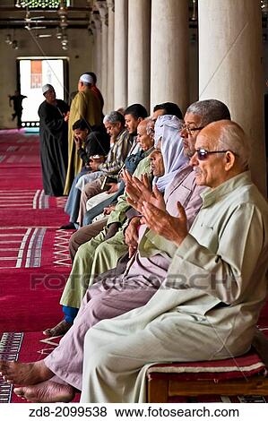 Amro ibn Elass mosque. cairo. View Large Photo Image Stock Photo - Amro ibn Elass mosque. cairo.. Fotosearch