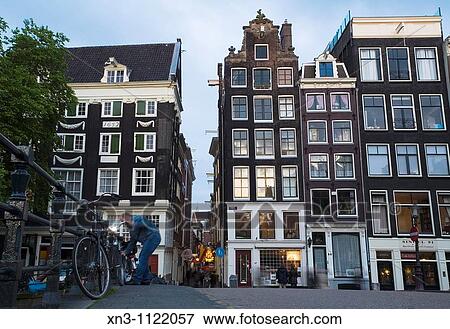 Amsterdam, Holland, The Netherlands View Large Photo Image Stock Photo - Amsterdam, Holland, The Netherlands. Fotosearch