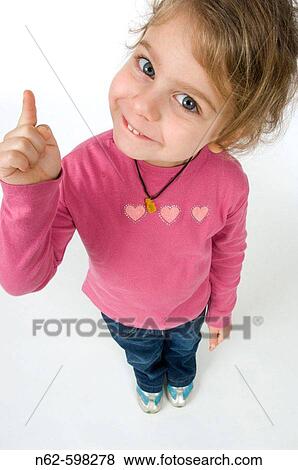 Amused blonde girl View Large Photo Image Stock Photo - Amused blonde girl. Fotosearch