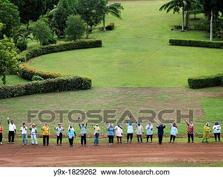 An aerial image of a crowd waving Malaysian flags View Large Photo Image Stock Image - An aerial image of a crowd waving Malaysian flags. Fotosearch