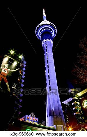 An artistic view of Auckland's tallest building, the Auckland skytower. North Island, New Zealand View Large Photo Image Stock Image - An artistic view of Auckland's tallest building, the Auckland skytower. North Island, New Zealand. Fotosearch
