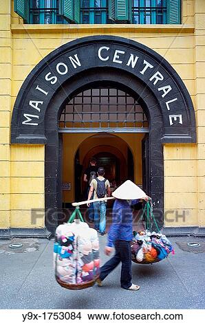An old Hanoi prison converted into the Mission Centrale Museum View Large Photo Image Picture - An old Hanoi prison converted into the Mission Centrale Museum. Fotosearch
