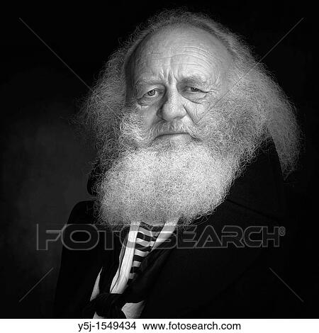 An old man with full beard View Large Photo Image Picture - An old man with full beard. Fotosearch