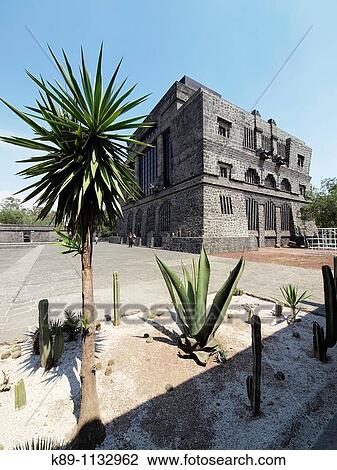Stock Image - Anahuacalli. Museo Estudio Diego Rivera. CoyoacBn. Ciudad de M? xico. Fotosearch