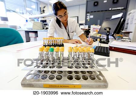 Analysis Laboratory, Onkologikoa Hospital, Oncology Institute, Case Center for prevention, diagnosis and treatment of cancer, Donostia, San Sebastian, Gipuzkoa, Basque Country, Spain View Large Photo Image Stock Photograph - Analysis Laboratory, Onkologikoa Hospital, Oncology Institute, Case Center for prevention, diagnosis and treatment of cancer, Donostia, San Sebastian, Gipuzkoa, Basque Country, Spain. Fotosearch