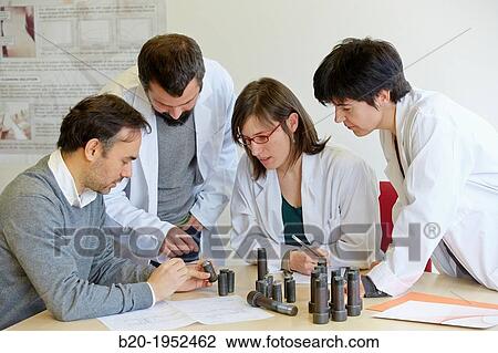 Stock Image - Analysis of causes of failure of components and systems. Technological Services to Industry. Tecnalia Research & Innovation, Donostia, San Sebastian, Gipuzkoa, Basque Country, Spain.. Fotosearch