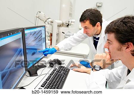 Analysis of nanostructures and nanodevices using SEM, Environmental scanning electron microscopy Laboratory, ESEM, Microscope Quanta TM 250 FEG, High-resolution surface imaging, Investigation of wet and dielectric samples View Large Photo Image Stock Photo - Analysis of nanostructures and nanodevices using SEM, Environmental scanning electron microscopy Laboratory, ESEM, Microscope Quanta TM 250 FEG, High-resolution surface imaging, Investigation of wet and dielectric samples. Fotosearch