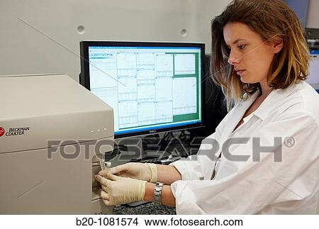 Analyzing sample using a flow cytometer, Characterization Laboratory, CIC nanoGUNE, Nanoscience Cooperative Research Center, San Sebastian, Gipuzkoa, Euskadi, Spain View Large Photo Image Picture - Analyzing sample using a flow cytometer, Characterization Laboratory, CIC nanoGUNE, Nanoscience Cooperative Research Center, San Sebastian, Gipuzkoa, Euskadi, Spain. Fotosearch
