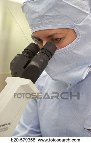 Analyzing samples in microscope. Production room, grade B. Clean room. Laboratory, Fundaci? n Inbiomed, Genetrix Group. Center for research in stem cells and regenerative medicine. Donostia, San Sebastian, Euskadi. Spain. View Large Photo Image Stock Photo - Analyzing samples in microscope. Production room, grade B. Clean room. Laboratory, Fundaci? n Inbiomed, Genetrix Group. Center for research in stem cells and regenerative medicine. Donostia, San Sebastian, Euskadi. Spain.. Fotosearch
