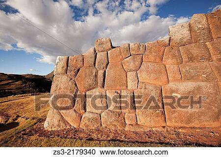 Ancient Inca walls at Chinchero Ruins, Chinchero, Valle Sagrado, Cuzco, Peru, South America. View Large Photo Image Stock Image - Ancient Inca walls at Chinchero Ruins, Chinchero, Valle Sagrado, Cuzco, Peru, South America.. Fotosearch
