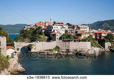 ancient walls and citadel, amasra, black sea, turkey, asia View Large Photo Image Stock Image - ancient walls and citadel, amasra, black sea, turkey, asia. Fotosearch