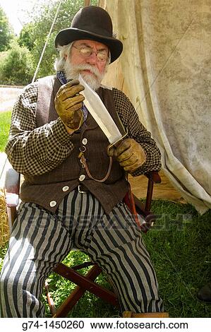 Stock Image - Andrew Moore Bounty Hunter. Fotosearch