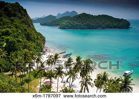Stock Photo - Ang Thong marine National Park Gulf of Thailand Thailand. Fotosearch