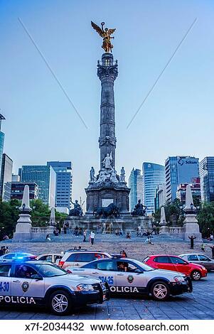 Angel statue, Independence Monument in Avenida de la Reforma, Mexico City, Mexico. View Large Photo Image Stock Image - Angel statue, Independence Monument in Avenida de la Reforma, Mexico City, Mexico.. Fotosearch