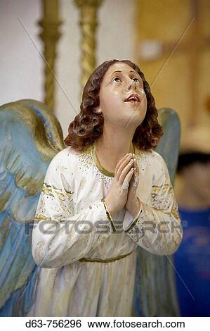 Stock Photograph - Angel statue, National Shrine of Our Lady of Aparecida, Brazil. Fotosearch