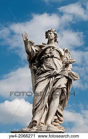 Angel with the Nails on Ponte Sant'Angelo, Rome, Italy. View Large Photo Image Stock Image - Angel with the Nails on Ponte Sant'Angelo, Rome, Italy.. Fotosearch