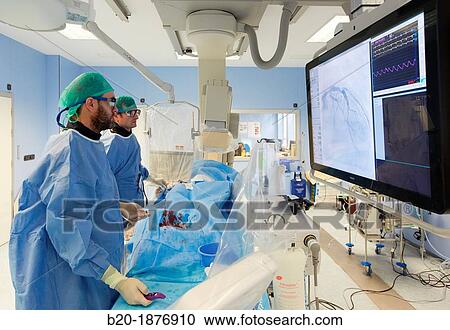 Angioplasty, Stenting in coronary arteries, Hemodynamic, Operating room, Surgery, Hospital Donostia, San Sebastian, Gipuzkoa, Basque Country, Spain View Large Photo Image Stock Image - Angioplasty, Stenting in coronary arteries, Hemodynamic, Operating room, Surgery, Hospital Donostia, San Sebastian, Gipuzkoa, Basque Country, Spain. Fotosearch