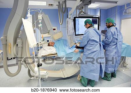 Angioplasty, Stenting in coronary arteries, Hemodynamic, Operating room, Surgery, Hospital Donostia, San Sebastian, Gipuzkoa, Basque Country, Spain View Large Photo Image Stock Image - Angioplasty, Stenting in coronary arteries, Hemodynamic, Operating room, Surgery, Hospital Donostia, San Sebastian, Gipuzkoa, Basque Country, Spain. Fotosearch
