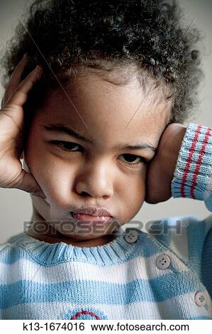 Angry African Child View Large Photo Image Stock Photograph - Angry African Child. Fotosearch