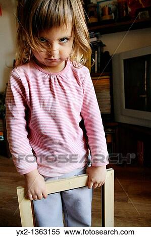 Stock Photography - angry girl. Fotosearch