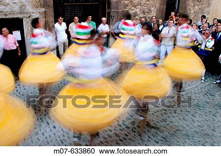 Anguiano danzadores, Rioja, valle del Najerilla View Large Photo Image Stock Image - Anguiano danzadores, Rioja, valle del Najerilla. Fotosearch