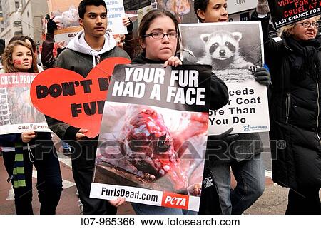 Animal Activists, Manhattan NYC, November 27, 2009, Protest on Black Friday, the discount shopping day that follows American Thanksgiving Day View Large Photo Image Stock Photograph - Animal Activists, Manhattan NYC, November 27, 2009, Protest on Black Friday, the discount shopping day that follows American Thanksgiving Day. Fotosearch