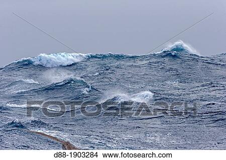 Antarctic, Ocean between Falklands Islands and South Georgia, South Georgia, Waves View Large Photo Image Picture - Antarctic, Ocean between Falklands Islands and South Georgia, South Georgia, Waves. Fotosearch