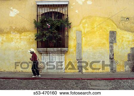 Antigua. Guatemala View Large Photo Image Stock Image - Antigua. Guatemala. Fotosearch
