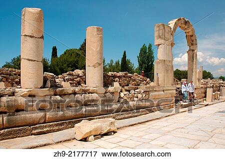 Antique city of Ephesus, Efes, Turkey, Western Asia. View Large Photo Image Stock Photo - Antique city of Ephesus, Efes, Turkey, Western Asia.. Fotosearch