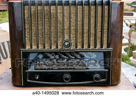 Antique Radio. View Large Photo Image Stock Photo - Antique Radio.. Fotosearch