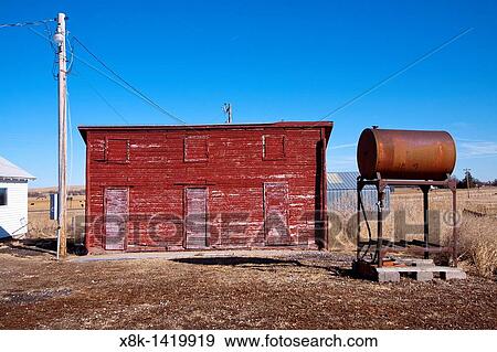 Antique red shed in rural Nebraska, 2/17/2011 View Large Photo Image Stock Photo - Antique red shed in rural Nebraska, 2/17/2011. Fotosearch