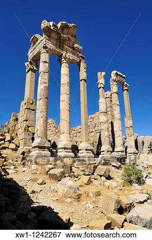 antique roman temple ruin, archeological site of Qalaat Faqra, Lebanon, Middle East, West Asia View Large Photo Image Stock Photo - antique roman temple ruin, archeological site of Qalaat Faqra, Lebanon, Middle East, West Asia. Fotosearch