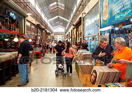 Antiques market. Sunday market. San Telmo. Buenos Aires. Argentina. View Large Photo Image Picture - Antiques market. Sunday market. San Telmo. Buenos Aires. Argentina.. Fotosearch