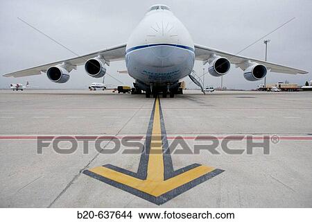 Picture - Antonov cargo aircraft at Foronda Airport. Alava, Euskadi, Spain. Fotosearch