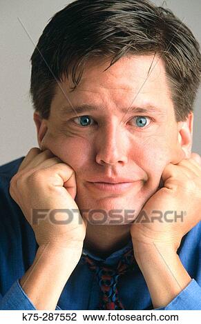 anxious man View Large Photo Image Stock Image - anxious man. Fotosearch