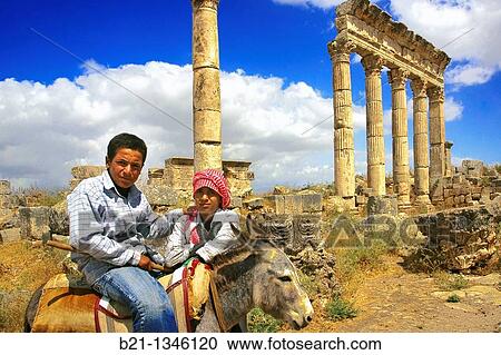 Apamea, Syria View Large Photo Image Stock Image - Apamea, Syria. Fotosearch