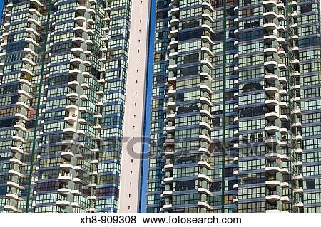 Stock Photo - Apartment buildings next to Hotel Miramar InterContinental, Avenue Balboa, Panama City, Panama. Fotosearch