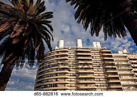 Apartment houses along Rambla Mahatma Gandhi, Montevideo, Uruguay View Large Photo Image Stock Photograph - Apartment houses along Rambla Mahatma Gandhi, Montevideo, Uruguay. Fotosearch