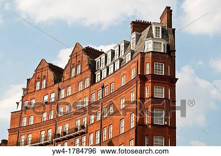 Apartments block, South Kensington, London, UK View Large Photo Image Stock Photograph - Apartments block, South Kensington, London, UK. Fotosearch