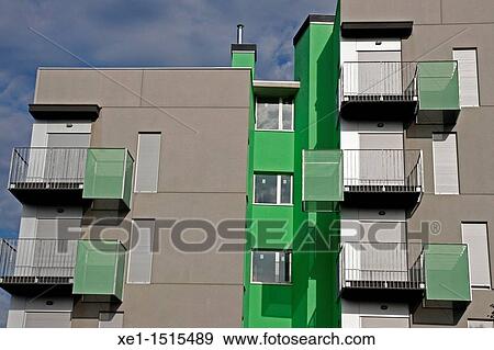 Stock Photo - apartments, Calls, Bages, Catalonia, Spain.. Fotosearch