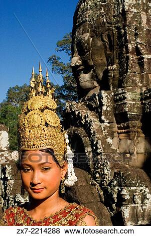 Apsara dancers at Bayon. View Large Photo Image Stock Photo - Apsara dancers at Bayon.. Fotosearch