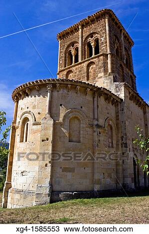 Apse of the Romanesque church of San Pedro de Tejada - Valle de Valdivielso - Burgos - Castilla y Leon - Spain View Large Photo Image Stock Image - Apse of the Romanesque church of San Pedro de Tejada - Valle de Valdivielso - Burgos - Castilla y Leon - Spain. Fotosearch