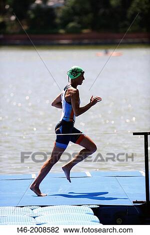 Aquathlon, Campeonato Villa de Madrid, Lago de la Casa de Campo, Madrid, Spain View Large Photo Image Stock Image - Aquathlon, Campeonato Villa de Madrid, Lago de la Casa de Campo, Madrid, Spain. Fotosearch