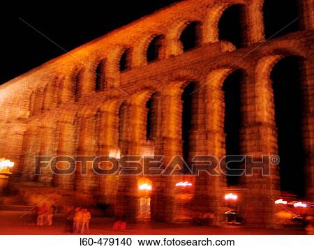 Aqueduct. Segovia. Spain. View Large Photo Image Stock Image - Aqueduct. Segovia. Spain.. Fotosearch