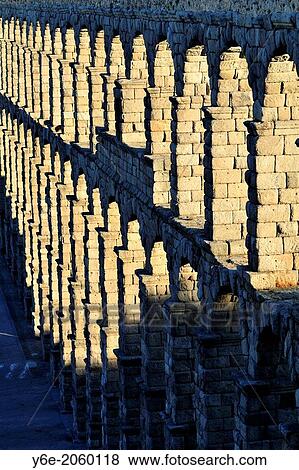 Aqueduct. Segovia, Spain. View Large Photo Image Stock Photo - Aqueduct. Segovia, Spain.. Fotosearch