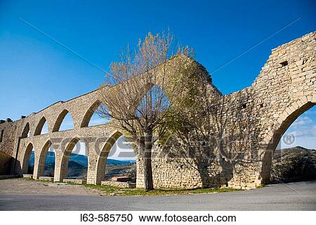 Aqueduct (XIVth century). Morella. Els Ports. Castell? n province. Valencia. Spain View Large Photo Image Stock Image - Aqueduct (XIVth century). Morella. Els Ports. Castell? n province. Valencia. Spain. Fotosearch